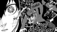 Yoichi Isagi as seen in the Blue Lock manga (Image via Kodansha)